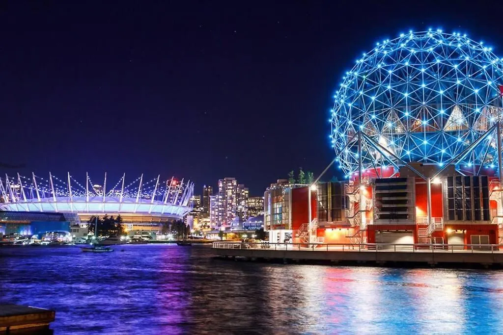 Home In The Sky With Gorgeous Water Views Vancouver Appartement